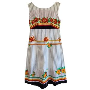 60s/70s Hawaiian tropical floral sundress